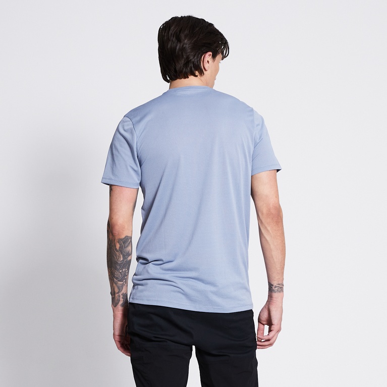 Lightweight tee "Od" Dusty Blue